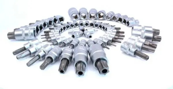 Trusa chei biti torx, tubulare E-torx, torx plus 60piese (S-ST60B) [2]