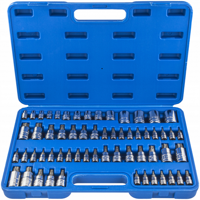 Trusa chei biti torx, tubulare E-torx, torx plus 60piese (VRF08065) [2]