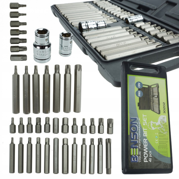 BlackFriday Trusa chei scule 108 piese + set chei 12 piese 6-22mm + set biti 41 piese (B109 + 16009 + KD10219) [7]