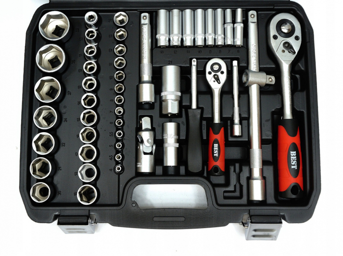 Trusa chei scule 108 piese + set chei 12 piese 6-22mm + set biti 41 piese (V39053 + 16009 + KD10219) [5]