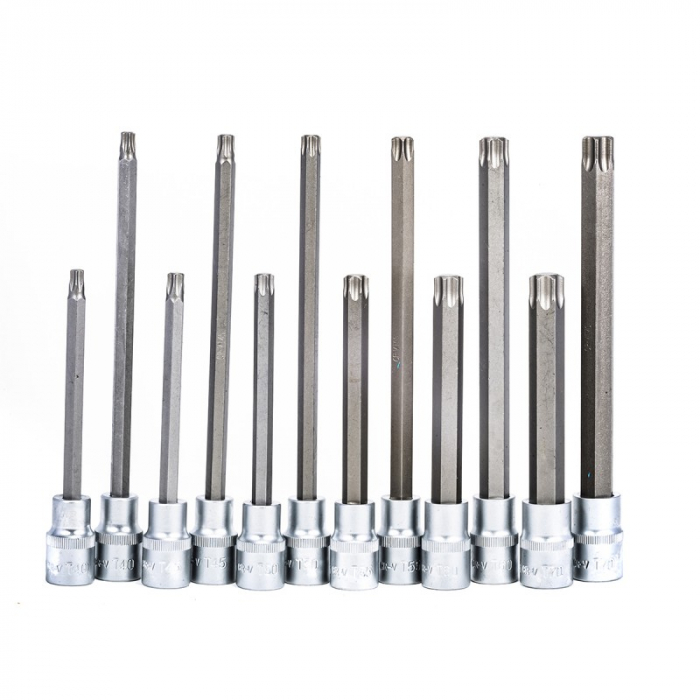 Trusa chei torx lungi ½ T20-70 55-200mm (S-ST3212) [3]