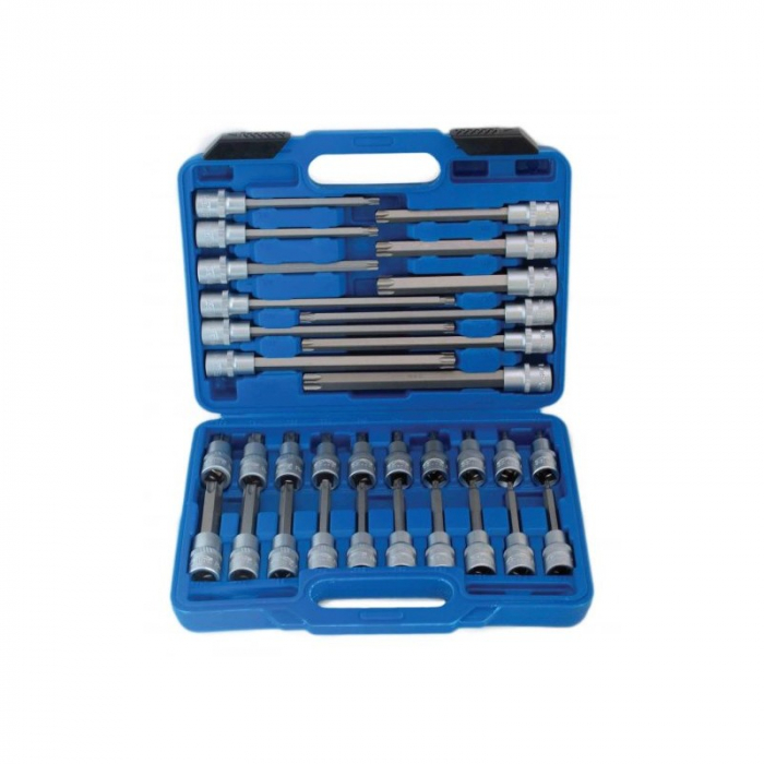 Trusa chei torx lungi ½ T20-70 55-200mm (S-ST3212) [8]