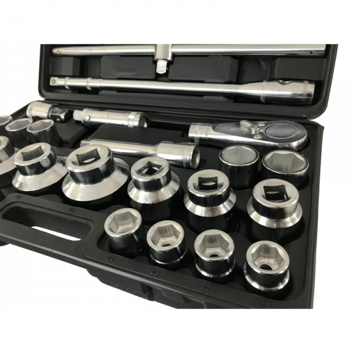 Trusa chei tubulare 21-65mm, hexagonale de forta 3 4 si 1 tol (SK-026-01) [5]