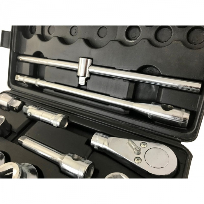 Trusa chei tubulare 21-65mm, hexagonale de forta 3 4 si 1 tol (SK-026-01) [6]