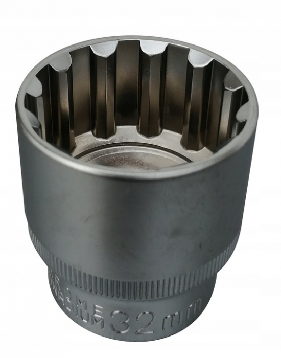 Trusa chei tubulare 8-32mm universale 19piese cu colturi stelat patrat hexagonal (SK-019-02) [8]