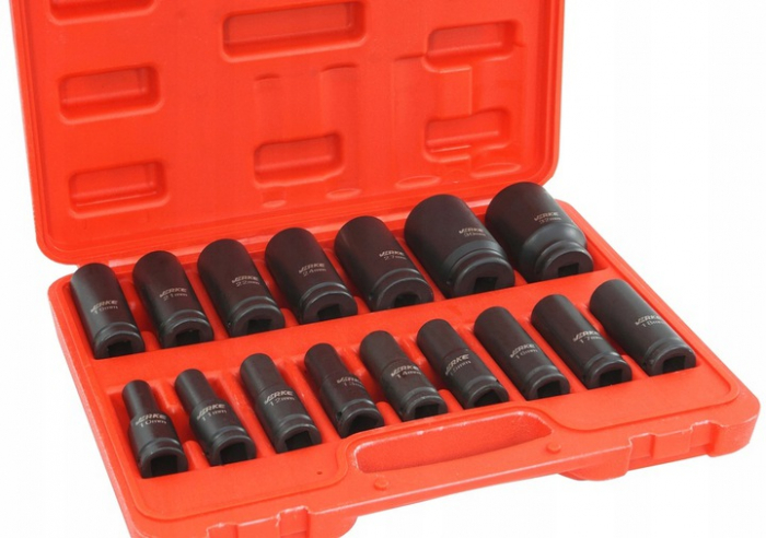 Trusa chei tubulare de forta impact ½ 10-32mm intarite CR-Mo (V39462) [7]