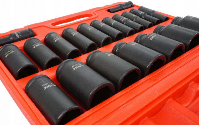 Trusa chei tubulare de forta impact ½ 10-38mm intarite CR-Mo (V39463) [5]