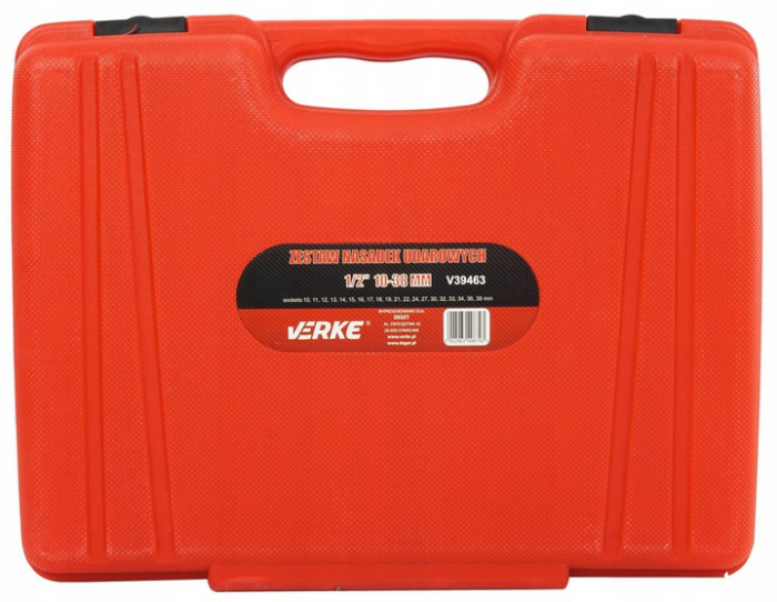 Trusa chei tubulare de forta impact ½ 10-38mm intarite CR-Mo (V39463) [2]