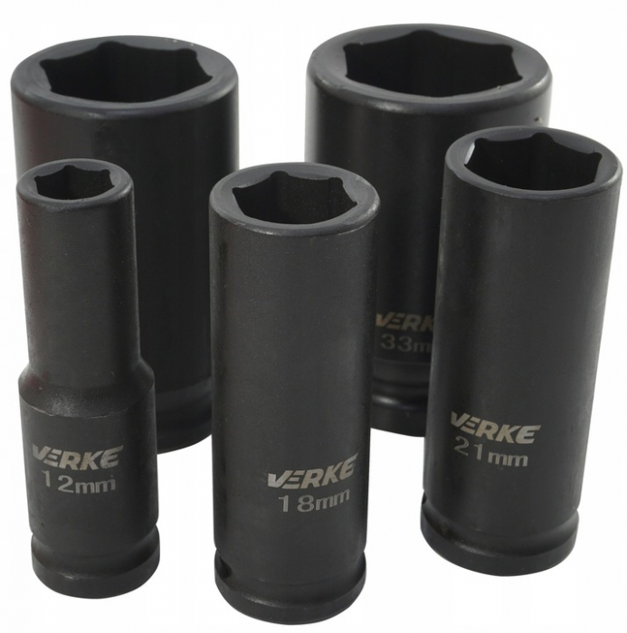 Trusa chei tubulare de forta impact ½ 10-38mm intarite CR-Mo (V39463) [3]