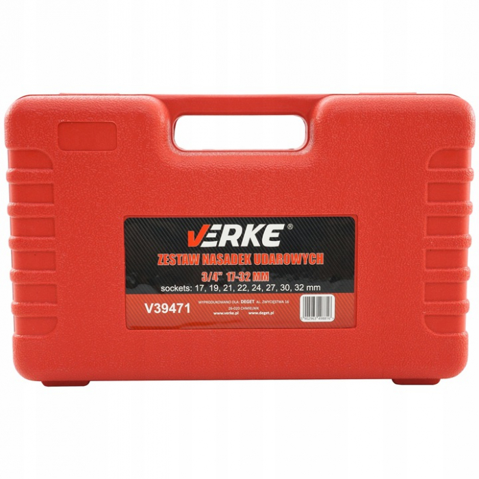 Trusa chei tubulare de forta impact ¾ 17-32mm intarite CR-Mo (V39471) [6]