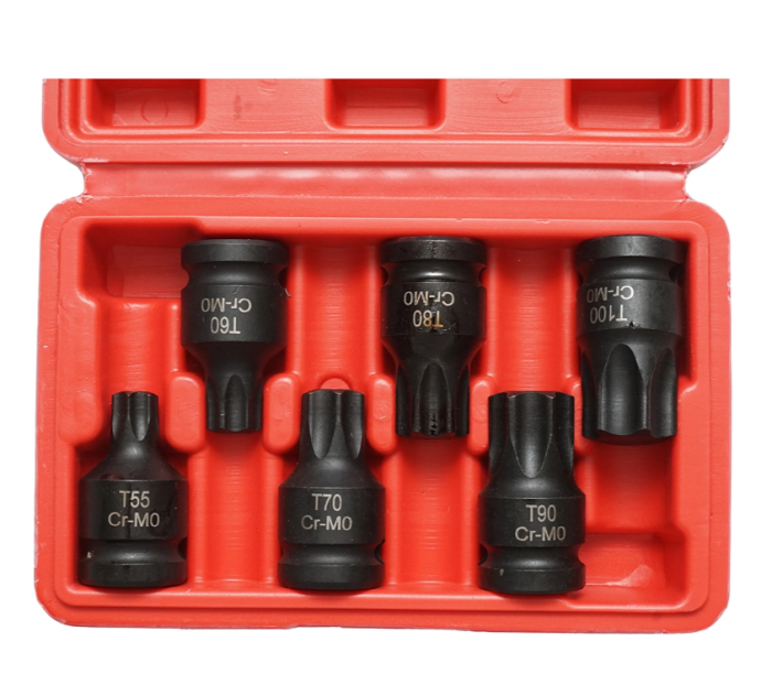 Trusa chei tubulare de impact torx T55-T100, patrat 1/2 inch 6 piese (DISTT07) [3]