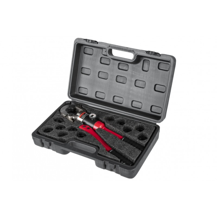 Trusa cleste hidraulic 12T sertizat tevi tip V U TH cu bacuri 16-32mm (AL55915C) [3]