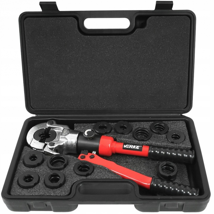 Trusa cleste hidraulic 6T sertizat tevi tip V U TH cu bacuri 16-32mm (V86261) [10]