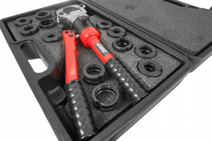 Trusa cleste hidraulic 6T sertizat tevi tip V U TH cu bacuri 16-32mm (V86261) [2]