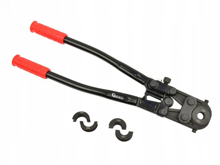 Trusa cleste sertizat tevi PEX AL cu cremaliera 4 bacuri 16-26mm (G00903) [8]