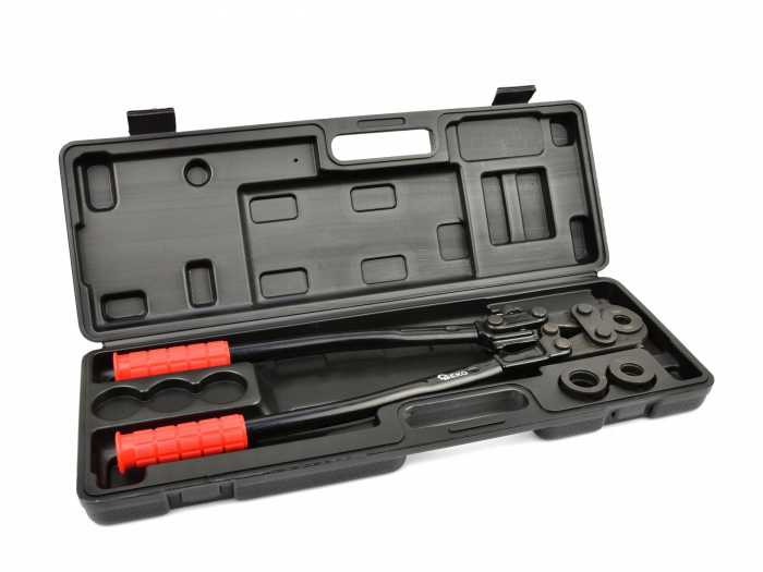 Trusa cleste sertizat tevi PEX AL cu cremaliera 4 bacuri 16-26mm (G00903) [6]