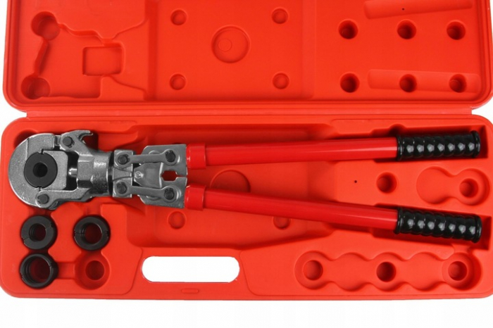 Trusa cleste sertizat tevi PEX AL cu cremaliera 4 bacuri 16-32mm (M55910) [8]
