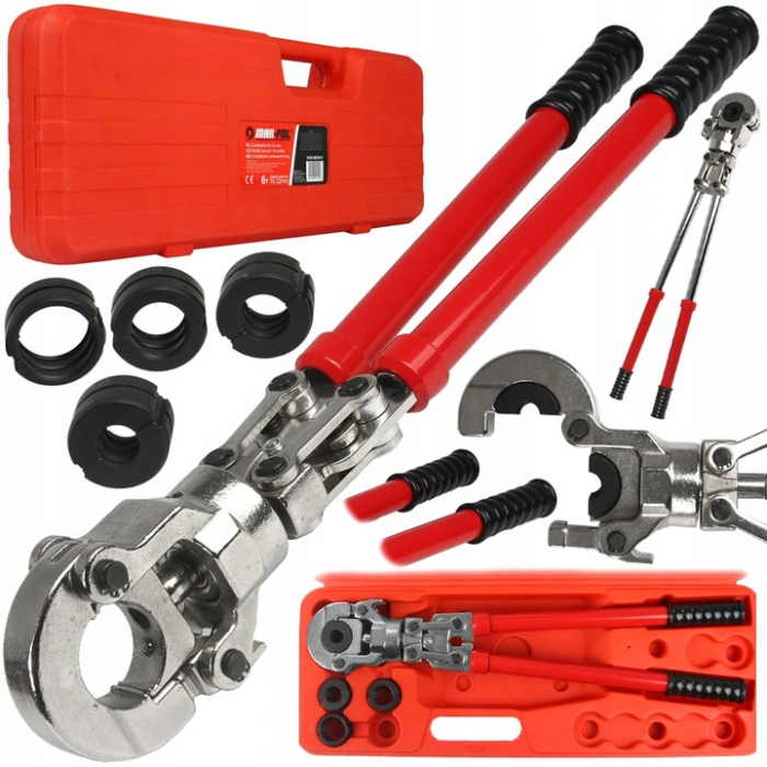 Trusa cleste sertizat tevi PEX AL cu cremaliera 4 bacuri 16-32mm (M55910) [6]