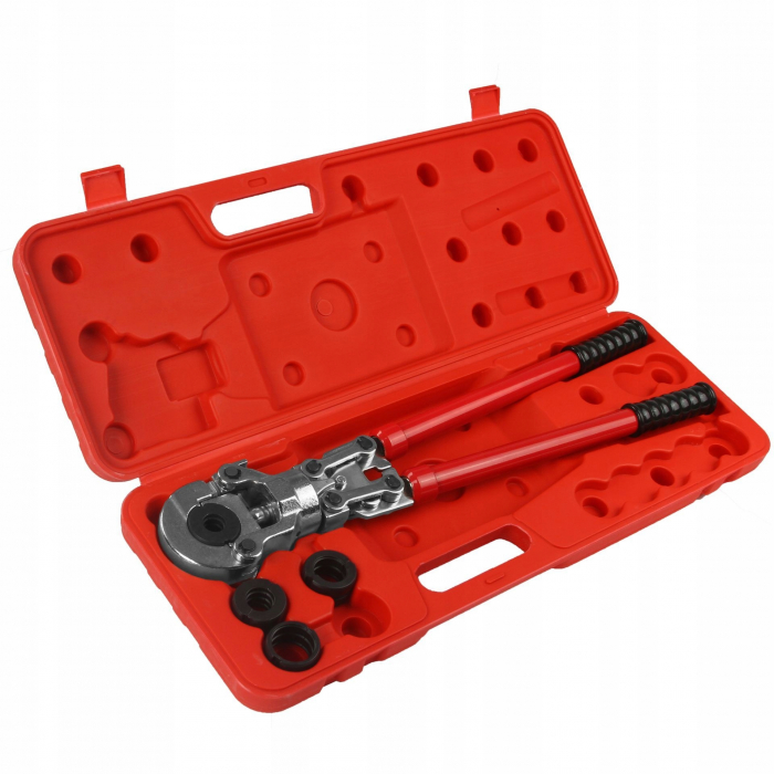 Trusa cleste sertizat tevi PEX AL cu cremaliera 4 bacuri 16-32mm (M55910) [10]