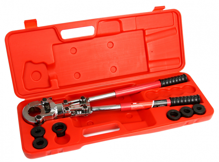Trusa cleste sertizat tevi tip UH U+TH PEX AL cu cremaliera bacuri 16-32mm (M55911) [1]