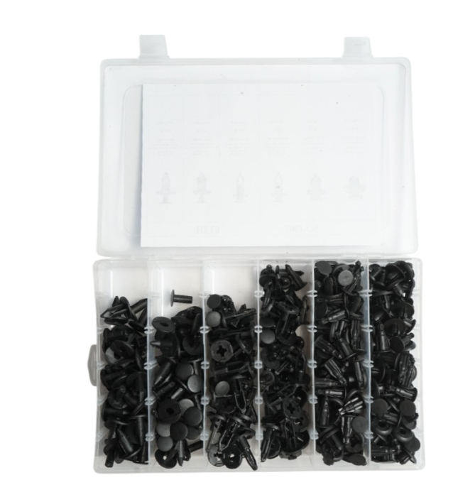 Trusa clipsuri plastic auto universale 200 piese DISUE82 (BK19963) [2]