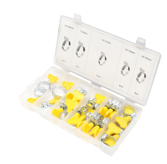 Trusa coliere furtun cu cheita 26 piese DISFH48 (BK92192) [1]