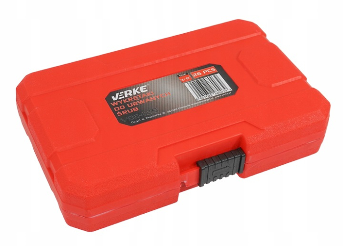 Trusa complet extras suruburi rupte burghie extractoare cu filet invers spart piulite deteriorate 26piese (V86486) [7]