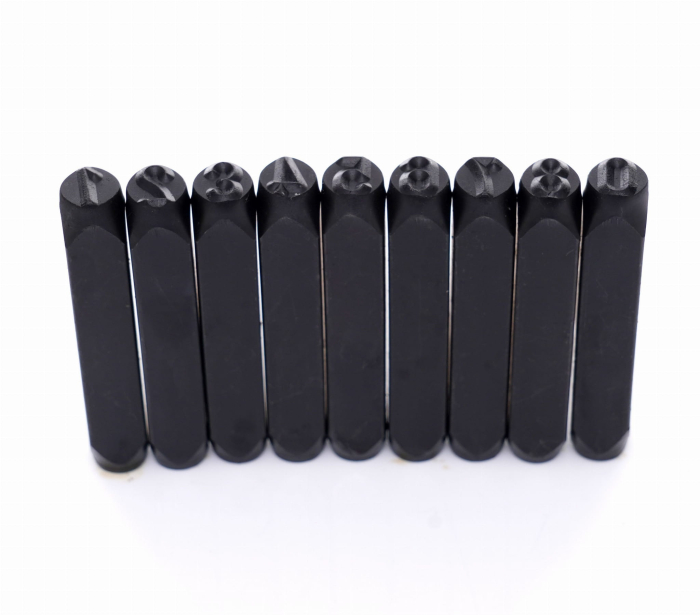 Trusa de poansoane cu cifre 0-9 dimensiune 8mm (KD11204) [6]