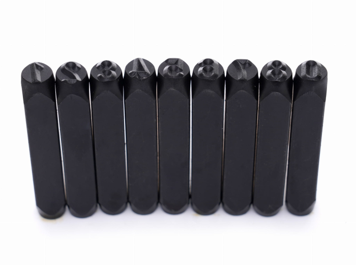 Trusa de poansoane cu cifre 0-9 dimensiune 8mm (KD11204) [8]