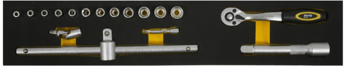 Trusa de scule unelte 86 piese cutie metalica (N4802) [11]