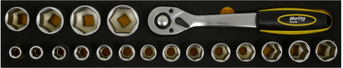 Trusa de scule unelte 86 piese cutie metalica (N4802) [7]