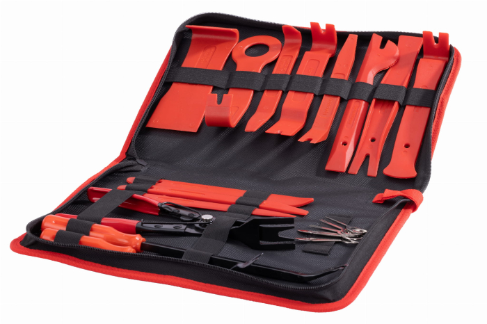 Trusa demontat radio tapiterii cleme auto 19piese (KD1135) [4]