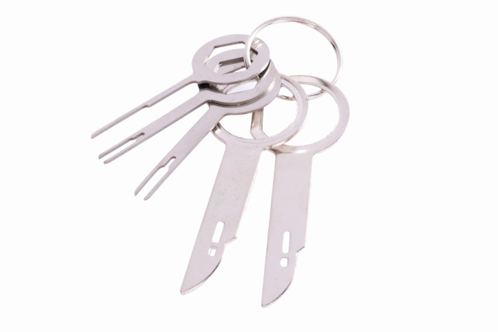 Trusa demontat radio tapiterii cleme auto 19piese (KD1135) [2]