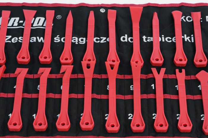 Trusa demontat radio tapiterii cleme auto 27piese (M57451) [4]