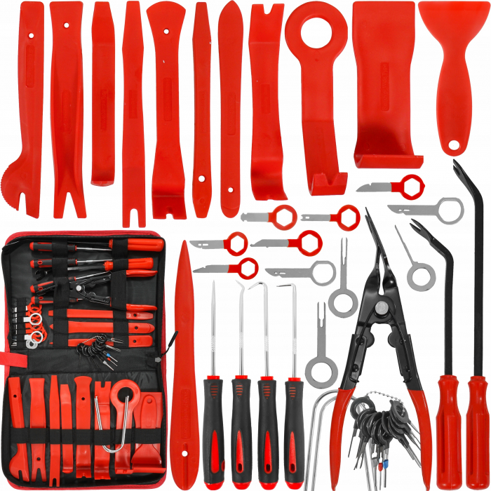 Trusa demontat radio tapiterii cleme auto 43 piese (V86292) [1]