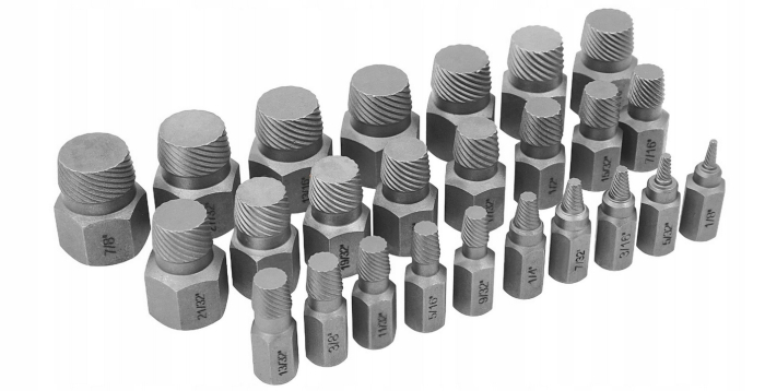 Trusa extractoare pentru suruburi rupte 25piese (V86487) [6]