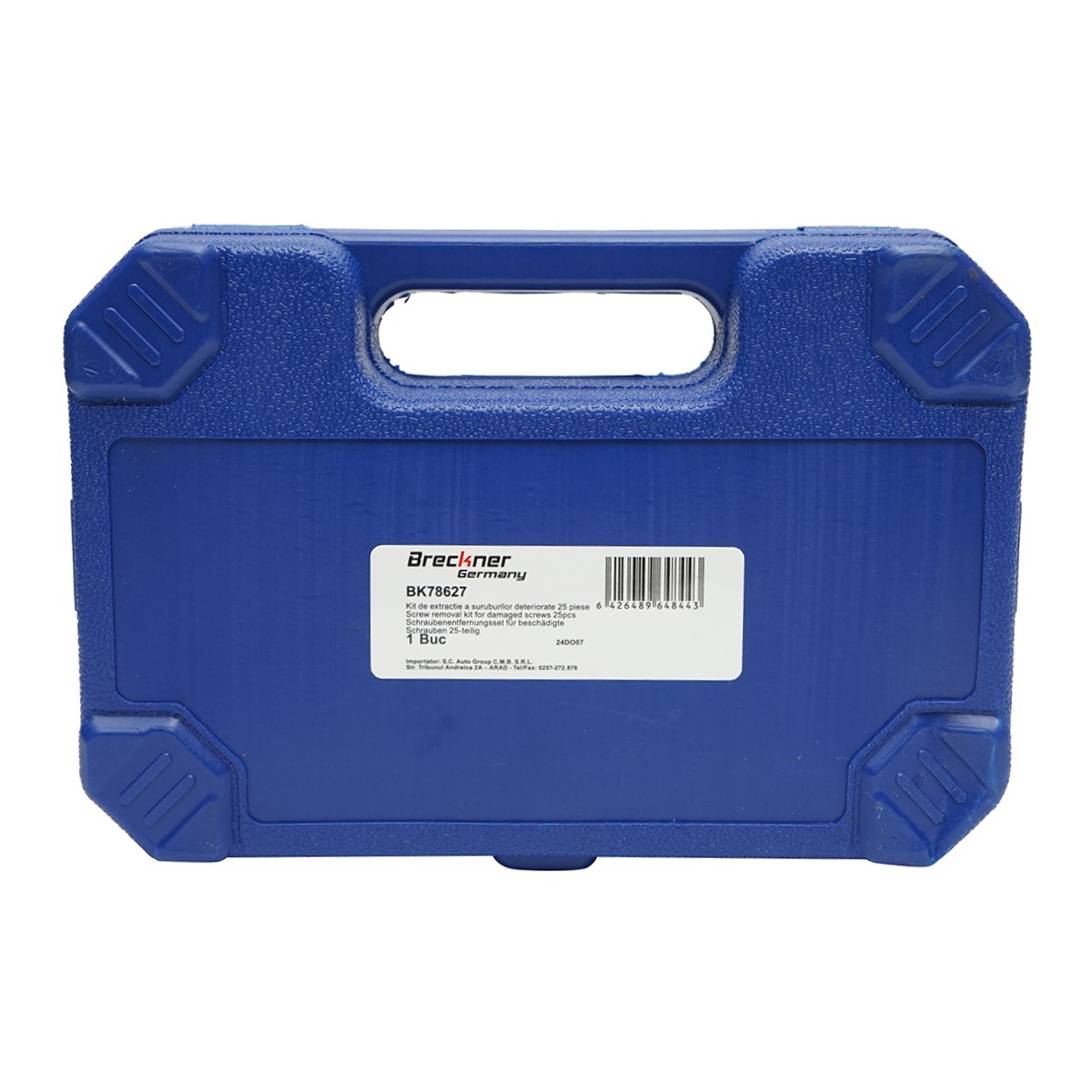 Trusa extractoare pentru suruburi rupte ½ 3.5-22.8mm 25piese DISME46 (BK78627) [2]