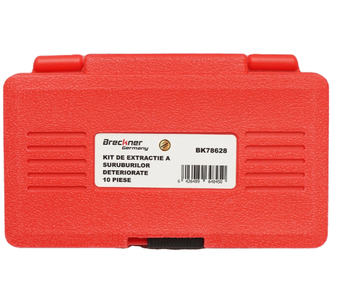 Trusa extractor suruburi si piulite deteriorate 10 piese DISME47 (BK78628) [2]