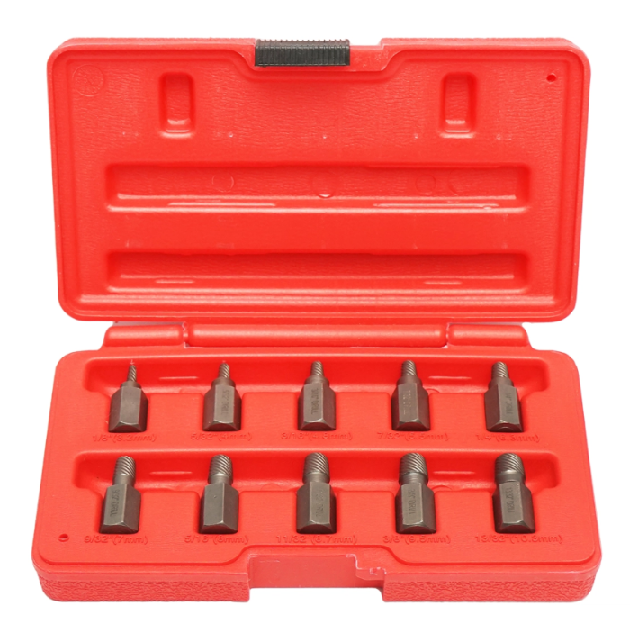 Trusa extractor suruburi si piulite deteriorate 10 piese DISME47 (BK78628) [1]