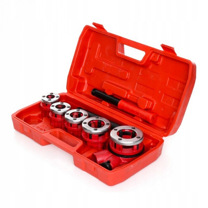 Trusa filetat teava tevi 5piese  ⅜, ½, ¾, 1, 1 ¼ (KD331) [5]