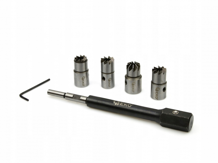 Trusa freze pentru injectoare 5piese curatat reconditionat orificiu scaun (G02659) [3]