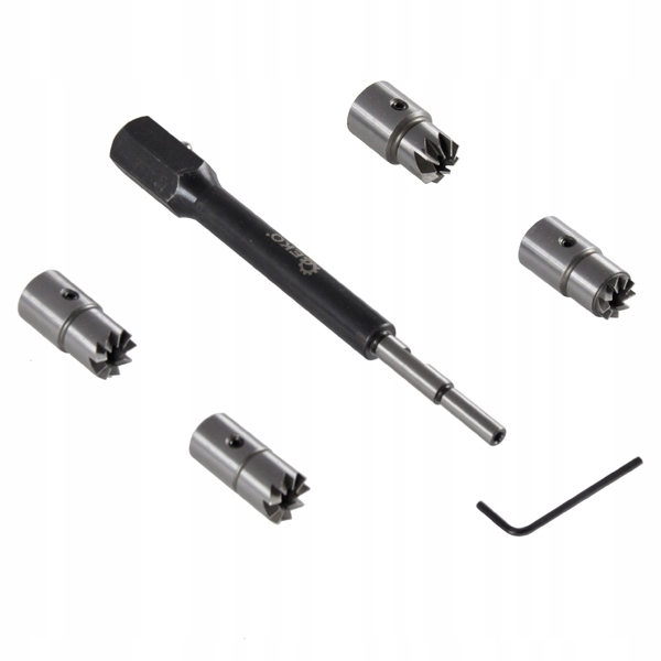 Trusa freze pentru injectoare 5piese curatat reconditionat orificiu scaun (G02659) [7]
