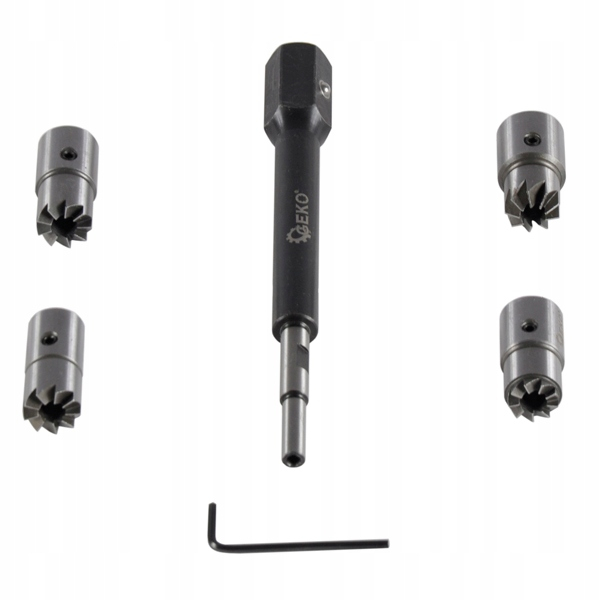 Trusa freze pentru injectoare 5piese curatat reconditionat orificiu scaun (G02659) [8]