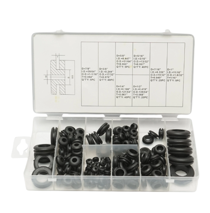 Trusa garnituri cauciuc tip inel trecere cabluri 180 piese DISUH59 (BK99853) [1]