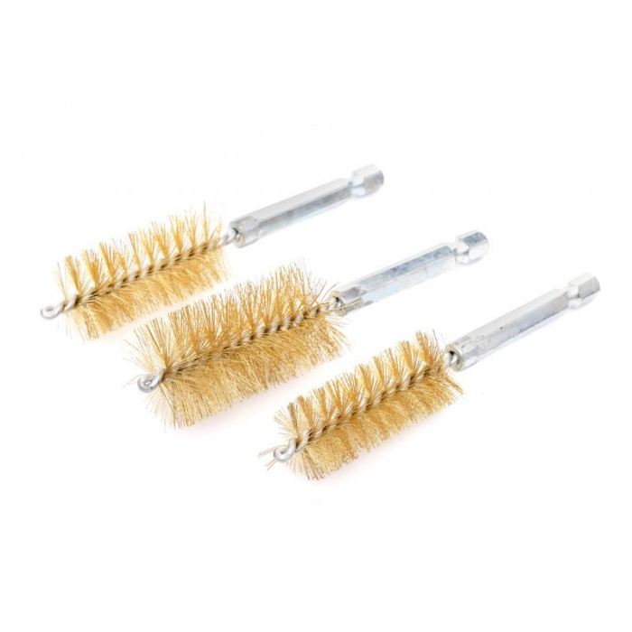 Trusa perii curatare canale injectoare bujii 14 piese (KD10048) [5]