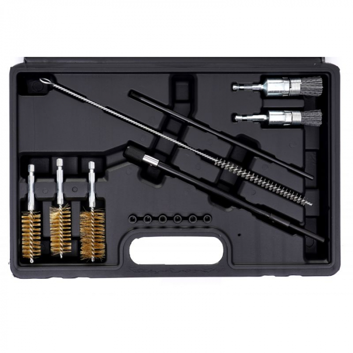 Trusa perii curatare canale injectoare bujii 14 piese (KD10048) [4]