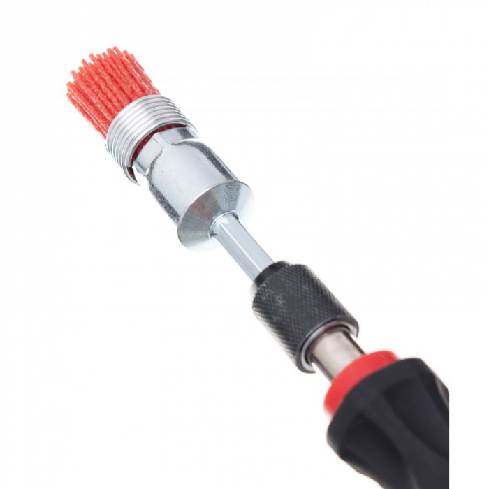 Trusa perii curatare canale injectoare bujii 19 piese (KD10049) [5]