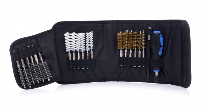 Trusa perii curatare canale injectoare bujii 21 piese (TA4126) [4]