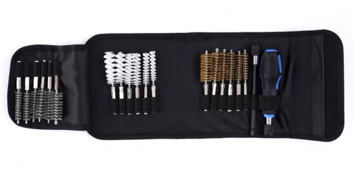 Trusa perii curatare canale injectoare bujii 21 piese (TA4126) [5]