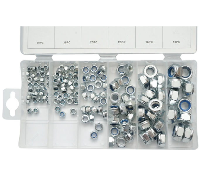 Trusa piulite autoblocante 4-12mm 146 piese DISUH45 (BK99839) [5]